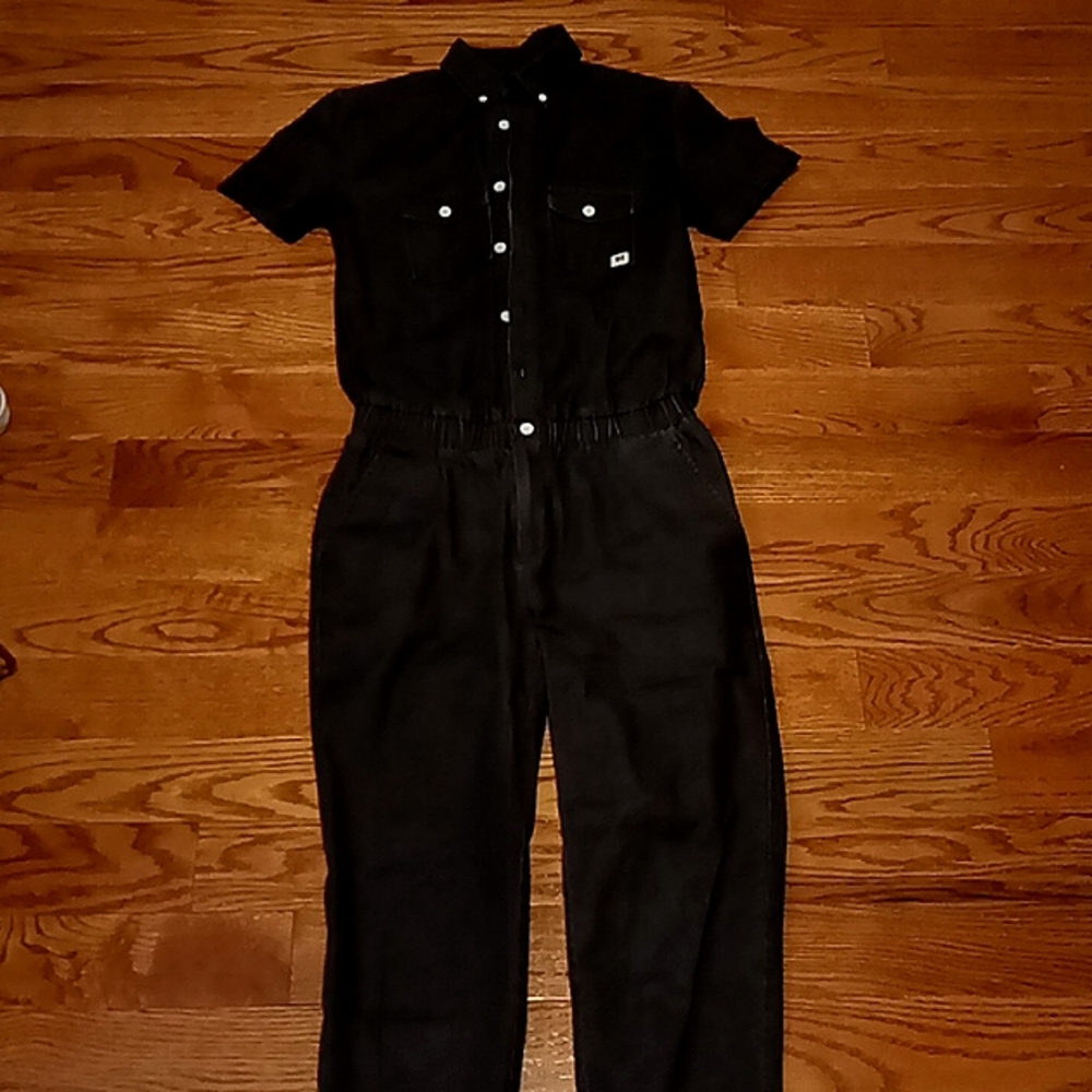STANDARD NYC JEAN  ROMPER